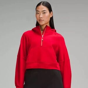 Lululemon Lunar New Year Scuba Hoodie - Red with Gold Detailing